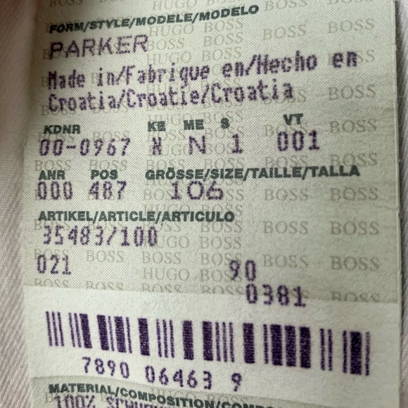 MENS Hugo Boss “Parker” Dress Pants Slacks - Picture 5 of 5